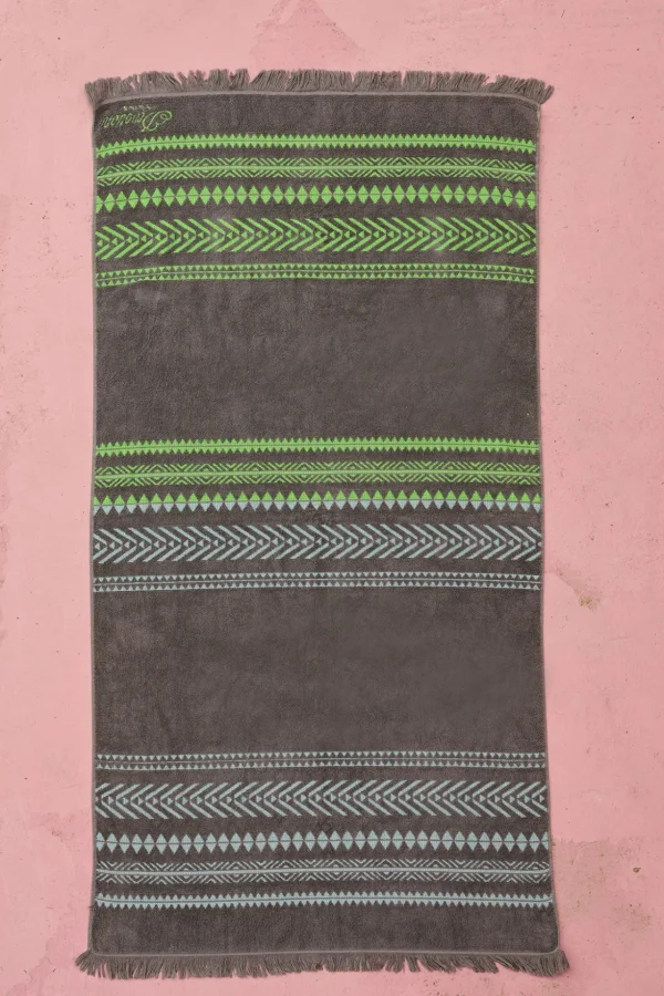 beach_towelgreenbbgrey_1.webp Devotion TWINS Handtucher | Beach Towel-Green-B.B/Grey