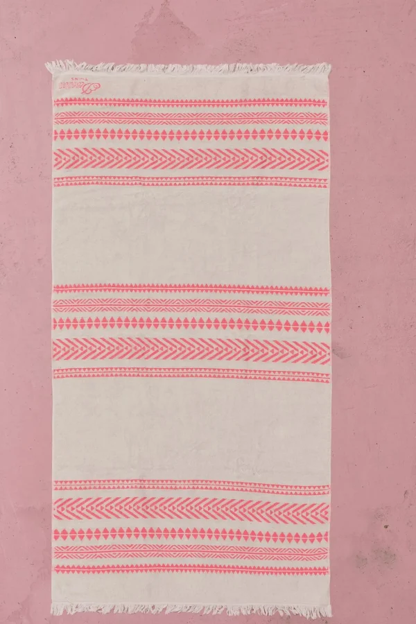 beach_towelnpinkoffwhite_1.webp Devotion TWINS Handtucher | Beach Towel-N.Pink/Offwhite