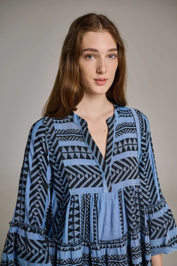 ella_midiblackblue_1.webp Devotion TWINS Mama Und Ich | Ella Midi-Black/Blue