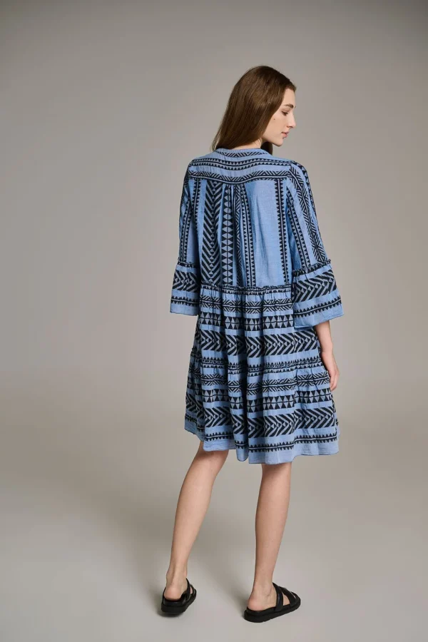 ella_midiblackblue_3.webp Devotion TWINS Mama Und Ich | Ella Midi-Black/Blue