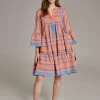 ella_midiorangeblue_0.webp Devotion TWINS Mama Und Ich | Ella Midi-Orange/Blue