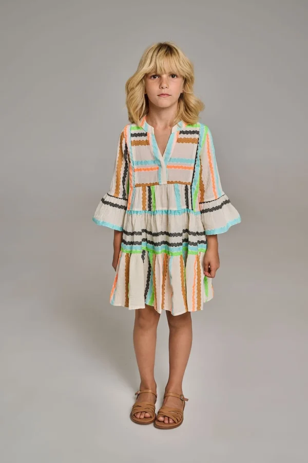 Devotion TWINS Ella | Ella Mini-Offwhite With Colored Jacquard