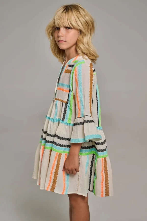 Devotion TWINS Ella | Ella Mini-Offwhite With Colored Jacquard