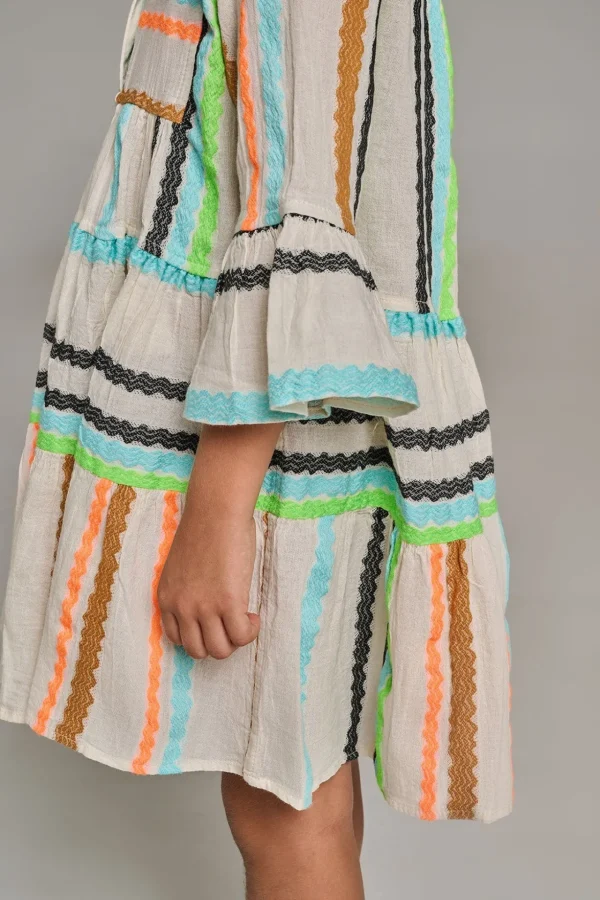 Devotion TWINS Ella | Ella Mini-Offwhite With Colored Jacquard