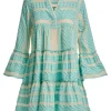 Devotion TWINS Kleider | Ella Short-B.Blue/Offwhite