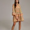 Devotion TWINS Kleider | Ella Short-Beige/Orange