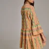 Devotion TWINS Kleider | Ella Short-Beige/Orange