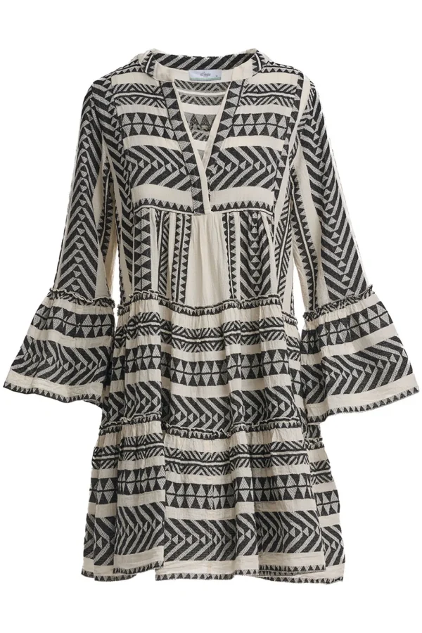 ella_shortblackoffwhite_4.webp Devotion TWINS Kleider | Ella Short-Black/Offwhite