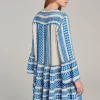 Devotion TWINS Kleider | Ella Short-Blue/Offwhite