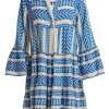 Devotion TWINS Kleider | Ella Short-Blue/Offwhite