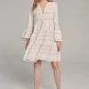 Devotion TWINS Kleider | Ella Short-Ecru/Offwhite