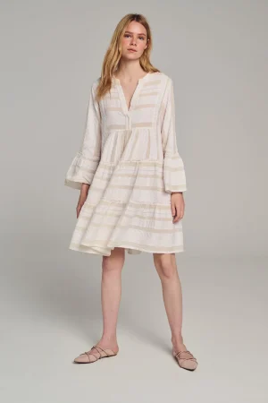 ella_shortecruoffwhite_0.webp Devotion TWINS Kleider | Ella Short-Ecru/Offwhite