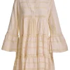 Devotion TWINS Kleider | Ella Short-Ecru/Offwhite