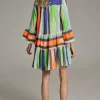 Devotion TWINS Kleider | Ella Short-M.Blue/Green