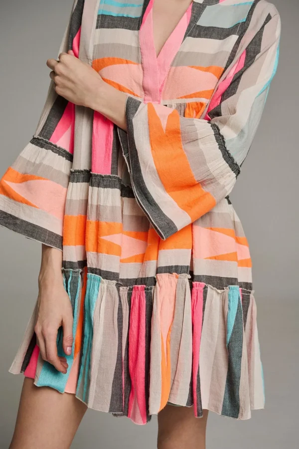 Devotion TWINS Kleider | Ella Short-M.Orange/Pink