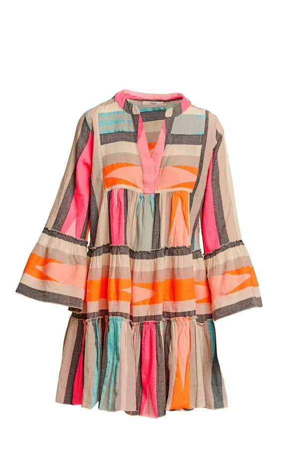 Devotion TWINS Kleider | Ella Short-M.Orange/Pink