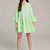 Devotion TWINS Kleider | Ella Short-N.Gr-N.Lime/White