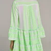 Devotion TWINS Kleider | Ella Short-N.Gr-N.Lime/White
