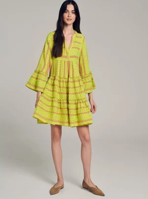 ella_shortnlimebeige_0.webp Devotion TWINS Kleider | Ella Short-N.Lime/Beige