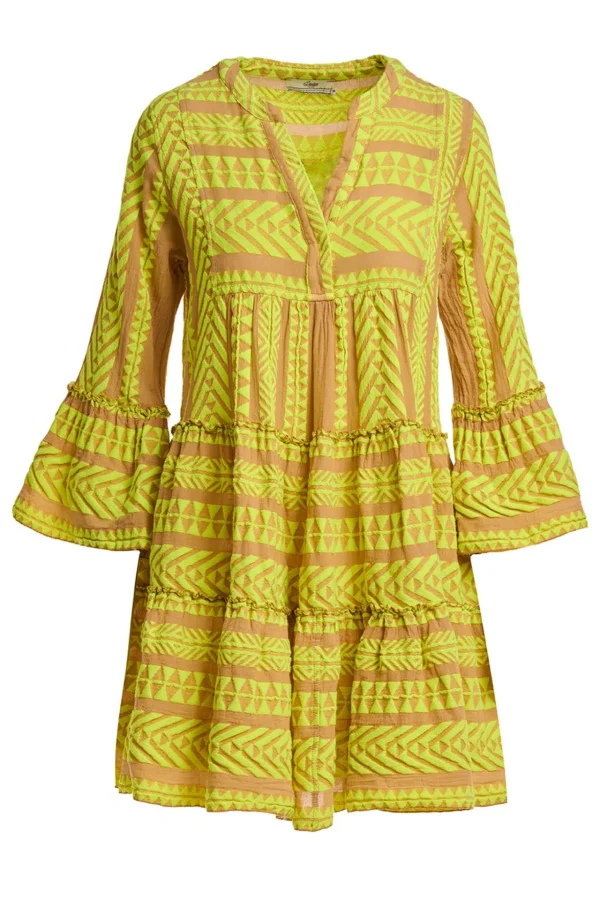 Devotion TWINS Kleider | Ella Short-N.Lime/Beige