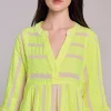 Devotion TWINS Kleider | Ella Short-N.Lime/Offwhite