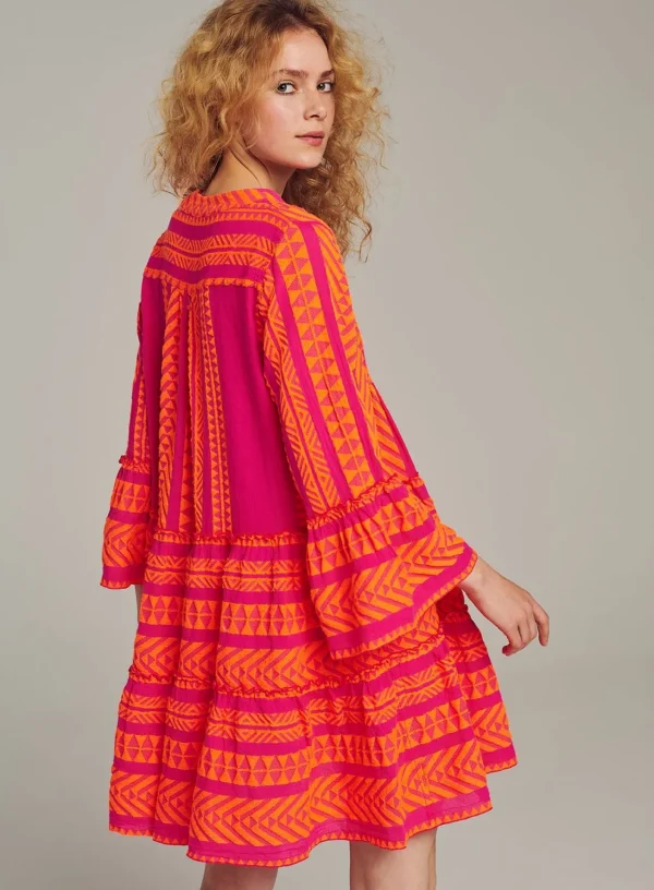 Devotion TWINS Mama Und Ich | Ella Short-N.Orange/Fushia