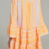 Devotion TWINS Kleider | Ella Short-N.Or-N.Lime/White