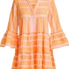 Devotion TWINS Kleider | Ella Short-N.Or-N.Lime/White