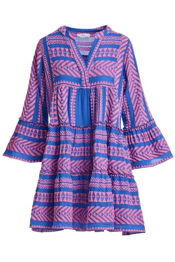 ella_shortnpinkbblblue_3.webp Devotion TWINS Kleider | Ella Short-N.Pink-B.Bl/Blue