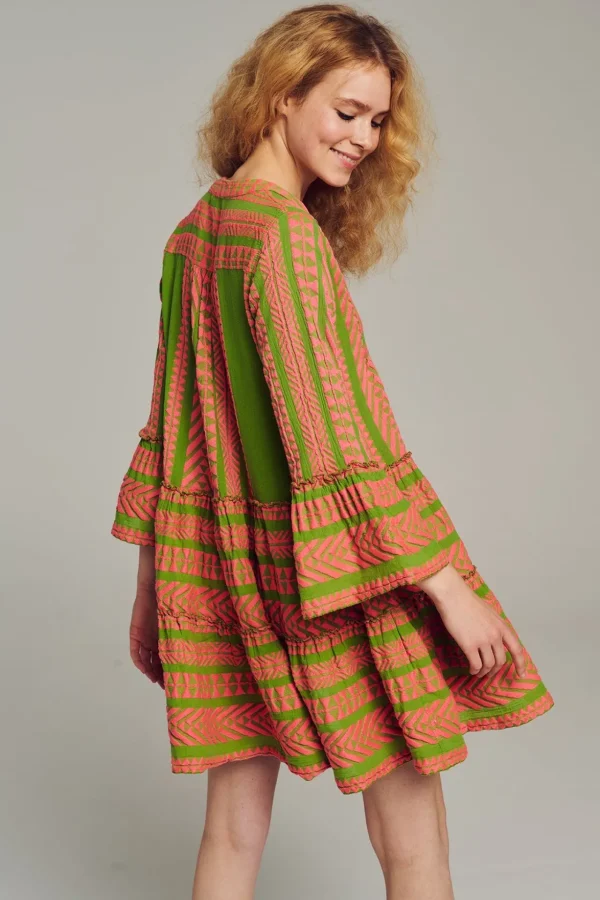 Devotion TWINS Kleider | Ella Short-N.Pink/Celery