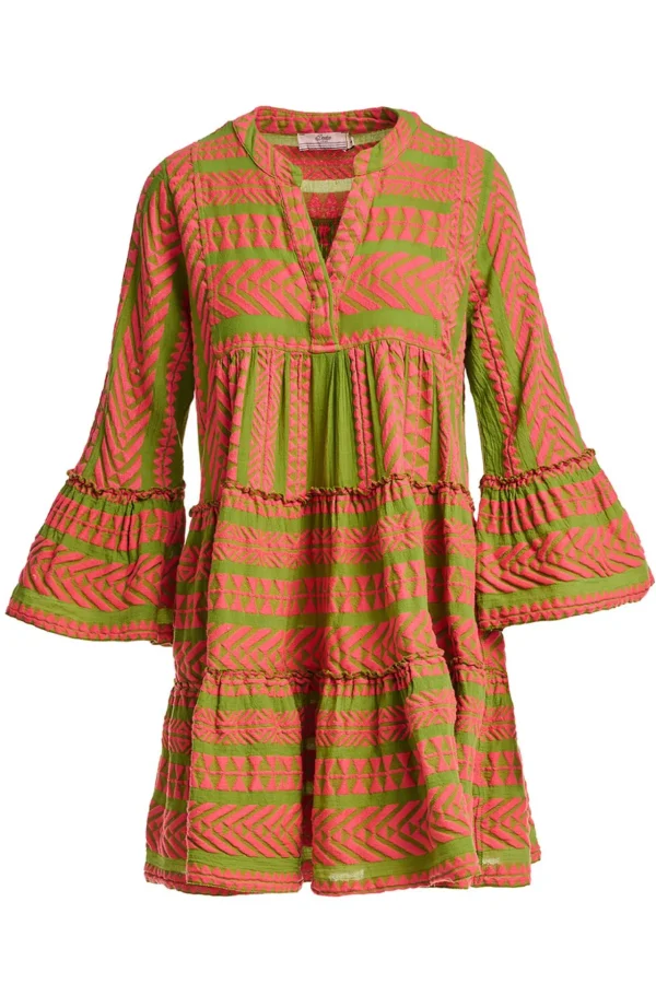 Devotion TWINS Kleider | Ella Short-N.Pink/Celery