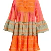 Devotion TWINS Kleider | Ella Short-N.Pink-N.Or/B.Blue