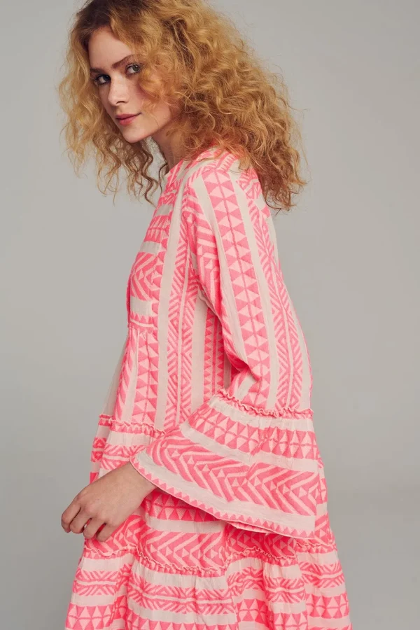 Devotion TWINS Kleider | Ella Short-N.Pink/Offwhite
