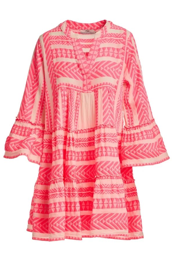 Devotion TWINS Kleider | Ella Short-N.Pink/Offwhite