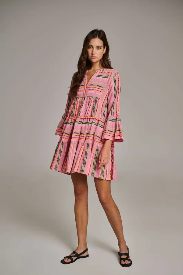 Devotion TWINS Mama Und Ich | Ella Short-Pink/Orange