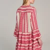 ella_shortredoffwhite_1.webp Devotion TWINS Kleider | Ella Short-Red/Offwhite