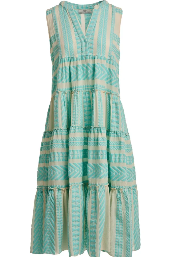ella_sleeveless_midibblue_3.webp Devotion TWINS Kleider | Ella Sleeveless Midi-B.Blue/Offwhite