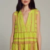 ella_sleeveless_midinlime_2.webp Devotion TWINS Kleider | Ella Sleeveless Midi-N.Lime/Beige
