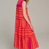 ella_sleeveless_midinoran_1.webp Devotion TWINS Kleider | Ella Sleeveless Midi-N.Orange/Fushia