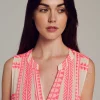 Devotion TWINS Kleider | Ella Sleeveless Midi-N.Pink/Offwhite