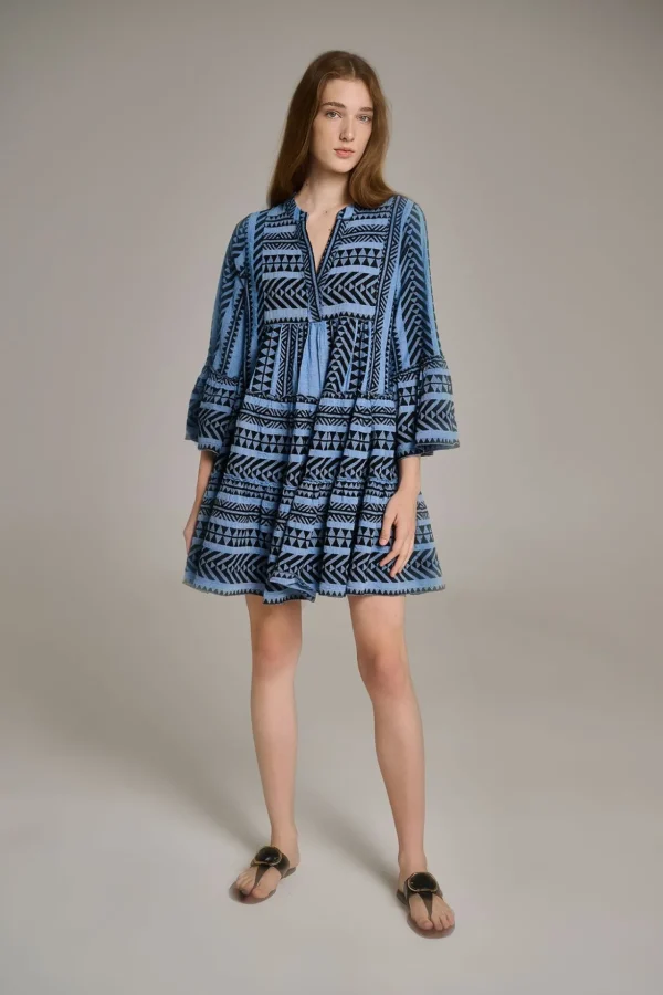 Devotion TWINS Kleider | Ella-Black/Blue