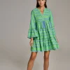 Devotion TWINS Kleider | Ella-Green/Blue