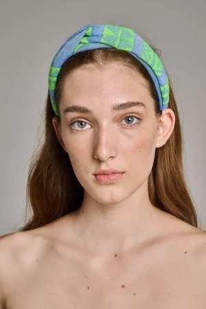 Devotion TWINS Zubehör | Twist Hairband-Green/Blue